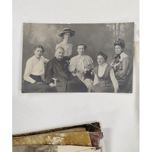 52 - Photographs. A box containing a large quantity of mixed photographs relating to the Howard family.... 