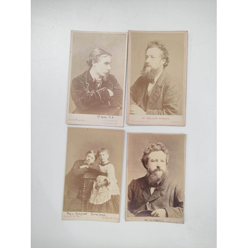 41 - Photographs. Four significant Carte de Visite photographs of Mr Henry Howard, Phillip and Margaret B... 