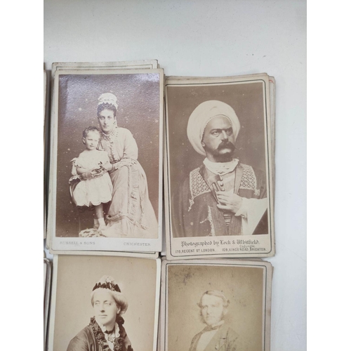 42 - Photographs. Collection of approx. 37 Carte de Visite photographs depicting the Duchess of Sutherlan... 