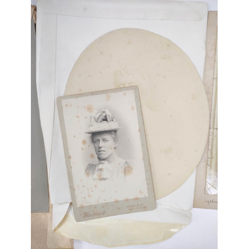43 - Photographs. A box containing a large collection of mixed photography relating to the Howard family.... 