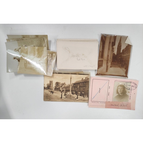46 - Photographs. Box of various photographs relating to the Howard family, mostly taken by Wilfred Rober... 