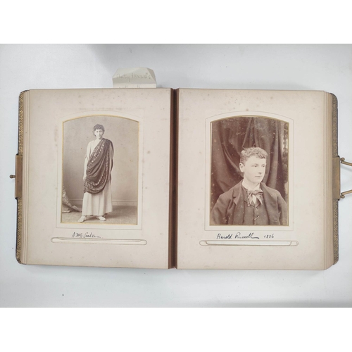 53 - Photographs. Photograph album belonging to Charles Howard, containing a large collection of 19th cen... 