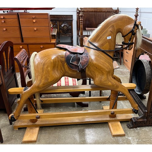 Relko wooden rocking horse