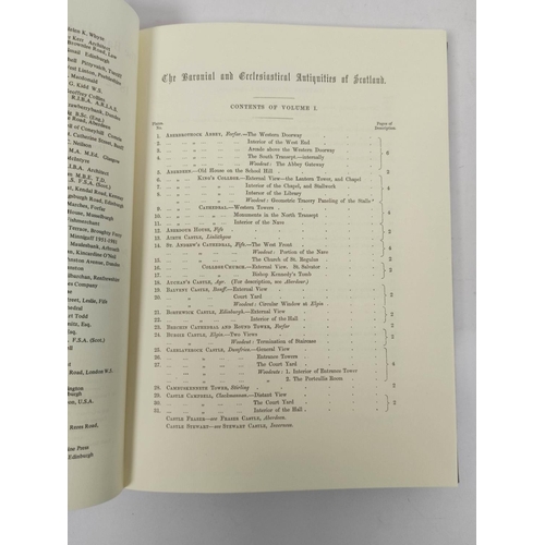 101 - BILLINGS R. W.  The Baronial & Ecclesiastical Antiquities of Scotland. 4 vols. Ltd ed. 326/500. ... 