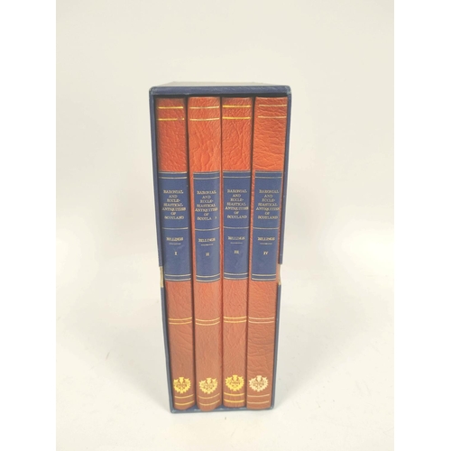 101 - BILLINGS R. W.  The Baronial & Ecclesiastical Antiquities of Scotland. 4 vols. Ltd ed. 326/500. ... 