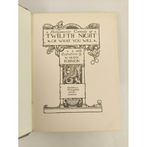 105 - HEATH ROBINSON W. (Illus).  The Works of Mr. Francis Rabelais. 2 vols. Plates & illus. Quarto. O... 