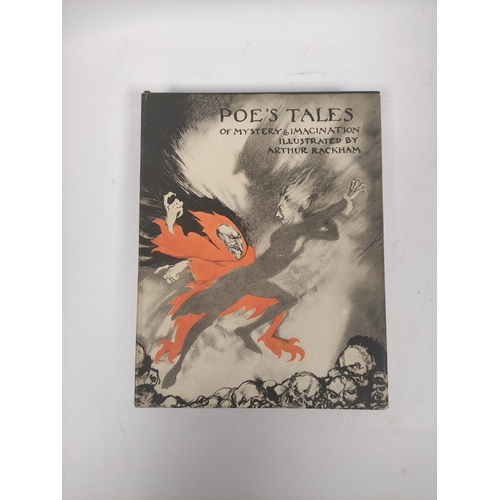 106 - RACKHAM ARTHUR (Illus).  Poe's Tales of Mystery & Imagination. Col. & other plates. Quarto. ... 