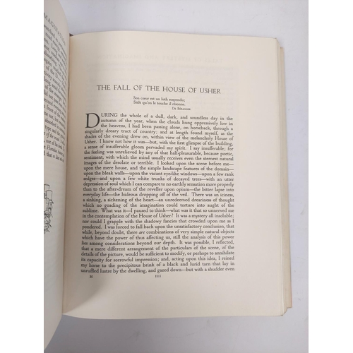 106 - RACKHAM ARTHUR (Illus).  Poe's Tales of Mystery & Imagination. Col. & other plates. Quarto. ... 