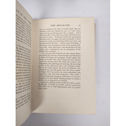 108 - WELLS H. G.  3 vols. in orig. green cloth incl. 1st eds. of In the Days of the Comet, 1906 & The... 