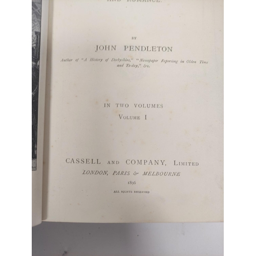 113 - PENDLETON JOHN.  Our Railways. 2 vols. Fldg. frontis, plates & illus. Rubbed leather backed orig... 