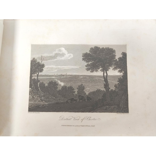 114 - CADELL T. & DAVIES W. (Pubs).  Britannia Depicta, Part III, Cheshire. 13 eng. views. Oblong foli... 