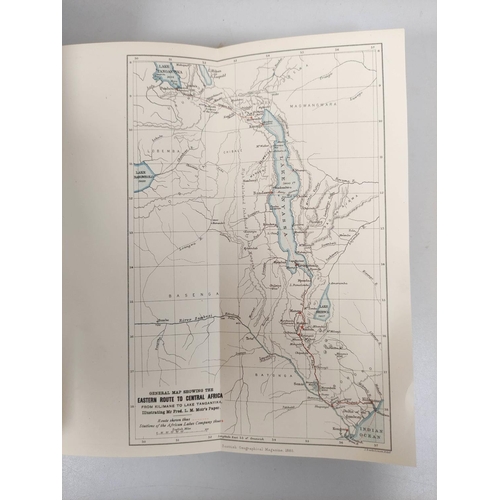 89 - WEBSTER A. & WHITE A.S. (Eds.) The Scottish Geographical Magazine. Vols. 1 to 20. Port. fro... 