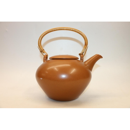100L - Scandinavia Pottery Swedish stoneware teapot Hoganas Keramik teapot designed by Marie Louise Hellgre... 