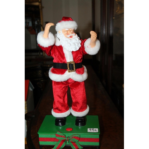99G - Santa Christmas decoration, 38cm.