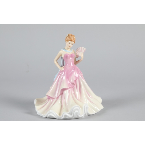 10 - Royal Doulton porcelain lady; Summer Ball HN5464