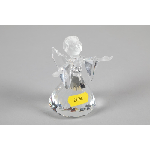 33 - Swarovski crystal glass model of an Angel; 9cm high