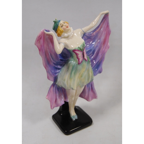 229 - Royal Doulton figure 'Butterfly Girl', by Leslie Harradine HN 1456, potted by Doulton & Co., wit... 