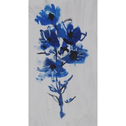 279 - Archibald Sutter Watt RSW (Scottish, 1915 - 2005)Blue FlowersPencil signed print, dated '96', 20.5cm... 