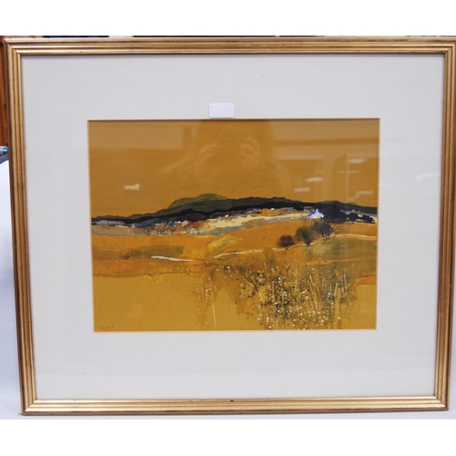 280 - Gordon Hope Wyllie RSW (Scottish, 1930 - 2005)Renfrewshire landscapeSigned Wylie and dated '79, mixe... 