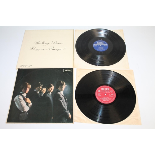 Rolling Stones Beggars Banquet gatefold sleeve, matrix XZAL-8476-3K,  XZAL-8477-4K and The Rolling St