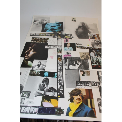 297 - Collection of Beatles and Beatles related records to include The White Album number 0416051 with ins... 