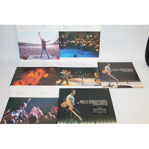 299 - Collection of Bruce Springsteen records to include Live boxset 1975-85, The River, etc (6)