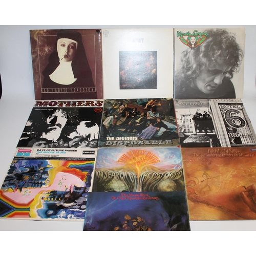 300 - Collection of Prog Rock and Psychedelic records to include  Bad Habits Headstone, The Mothers o... 