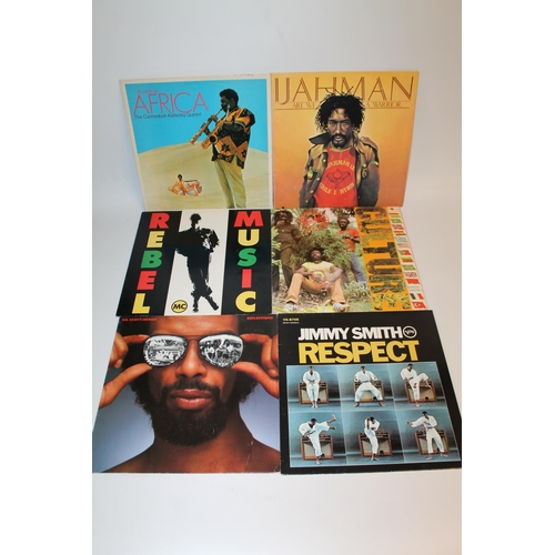 311 - Collection of Reggae and African records to include Yellowman, Rebel MC, Lee Scratch Perry, etc (15)... 