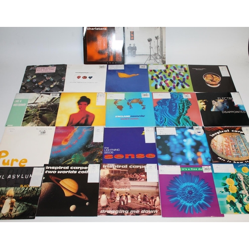 323 - Collection of mainly 90's singles to include Blur Chemical World on red vinyl, Texas singles, Manic ... 