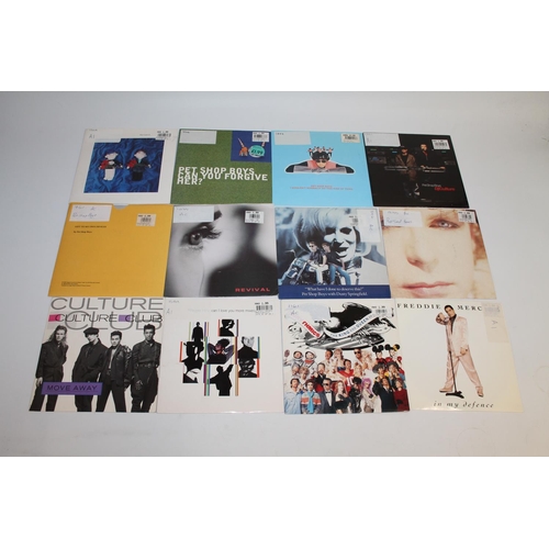 327 - Large collection of mainly 80's and 90's singles to include Erasure various singles x11, Pet Shop Bo... 