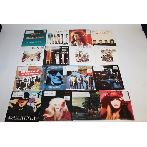 327 - Large collection of mainly 80's and 90's singles to include Erasure various singles x11, Pet Shop Bo... 