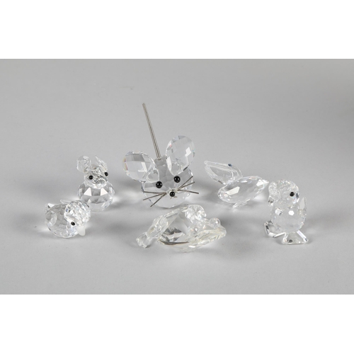 11 - Assorted small Swarovski glass animals 