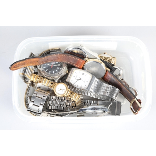 132 - Assorted ladies and gents wristwatches