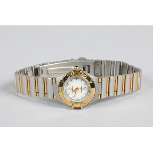 98 - Ladies Omega stainless steel wrist watch