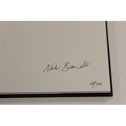 114 - BRANDT NICK.  A Shadow Falls. Signed ltd. ed. 65/150. Forewords by Vicki Goldberg & Peter Singer... 