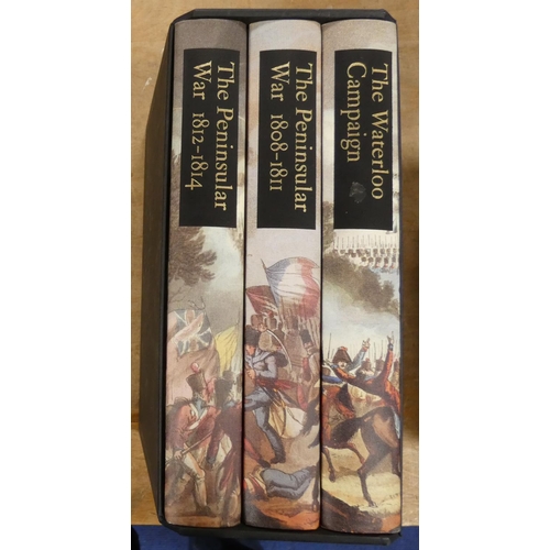 3 - FOLIO  SOCIETY.  The Campaigns of Wellington. 3 vols. in slip case.