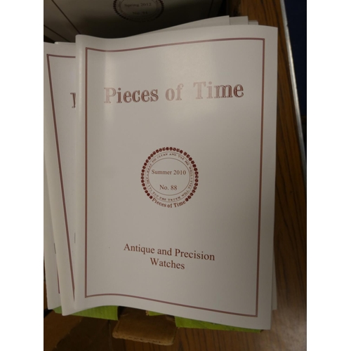 62 - Watches & Clocks.  Pieces of Time. 68 well illustrated catalogues. 1992-2012; also 4 c... 