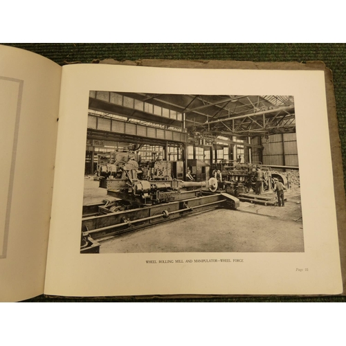 87 - TAYLOR BROS & CO. LTD.  Illustrated Catalogue of Rolled Steel Disc Centres for Railway Carriages... 