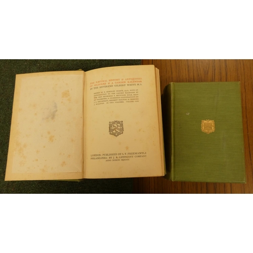 98 - WHITE GILBERT.  The Natural History of Selborne, ed. by Bowdler Sharpe. 2 vols. Ltd. ed. 4... 