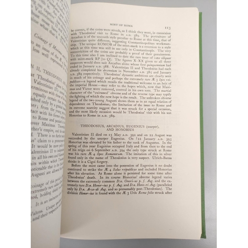 124 - MATTINGLY, SYDENHAM & othrs. Roman Imperial Coinage. 8 vols. only (lacking 6 & 7). Spink, 19... 