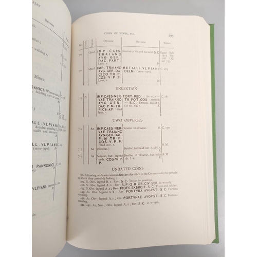124 - MATTINGLY, SYDENHAM & othrs. Roman Imperial Coinage. 8 vols. only (lacking 6 & 7). Spink, 19... 