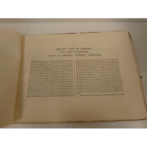 123 - CADELL T. & DAVIES W. (Pubs).  Britannia Depicta, Part III, Cheshire. 13 eng. views. O... 