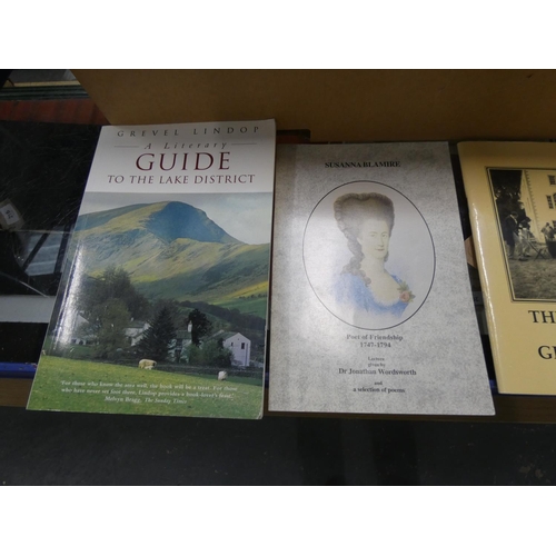 147 - Cumbria & Lake District.  A carton of books & softback publications.... 