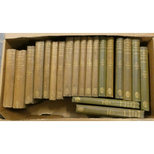 159 - Nottinghamshire Parish Registers & Nottingham Parish Registers.  20 various vols., mai... 