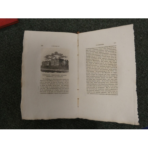 198 - ASTON JOSEPH.  A Picture of Manchester. Fldg. eng. plan & eng. vignettes. Large paper ... 