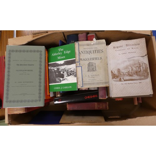 202 - Lancashire, Cheshire & others.  A carton of various vols.