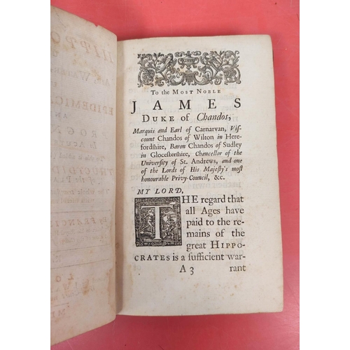 255 - HIPPOCRATES.  Upon Air, Water & Situation; Upon Epidemical Diseases & Upon Prognos... 