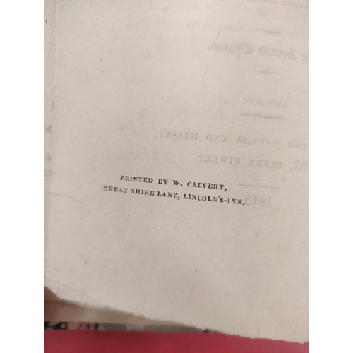 256 - WELLS WILLIAM C.  An Essay on Dew, & Several Appearances Connected With It. 150pp. Qtr... 