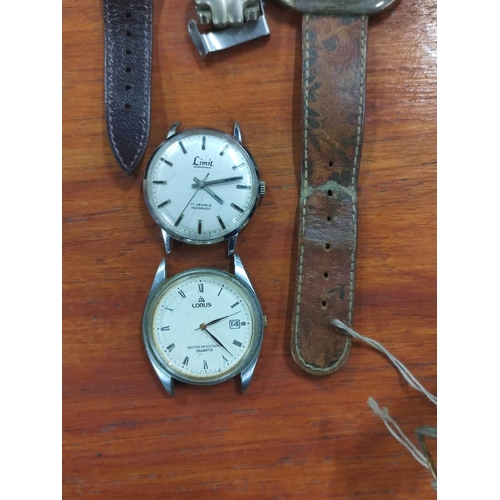 45 - Bag of vintage watches to include Ingersol, Sekonda, Limit etc