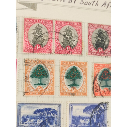 213 - Three collector's postage stamp albums comprising chiefly of Commonwealth and World issues. To inclu... 